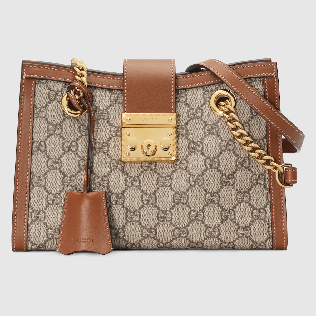 Gucci padlock top handle bag sale