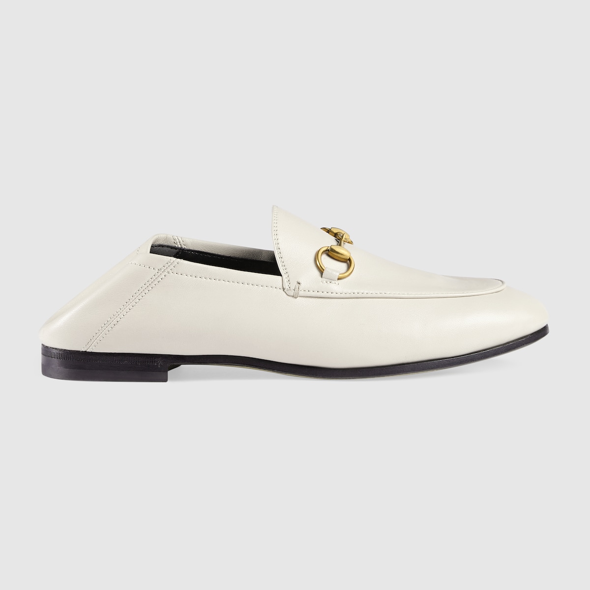 Gucci brixton leather horsebit loafers cheap