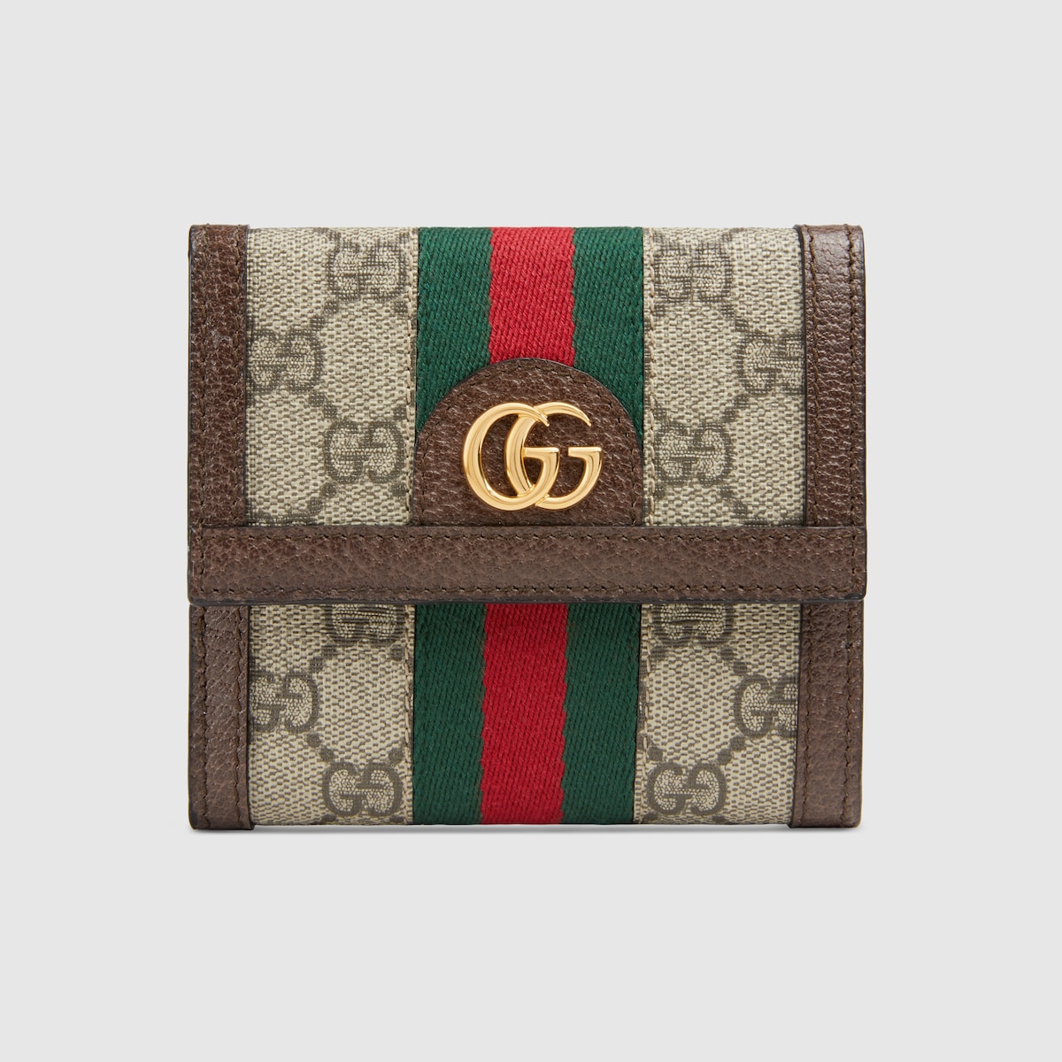 美品☆GUCCI オフィディGG ウォレット Ophidia系列GG法式翻盖钱包in GG Supreme帆布| GUCCI® FR