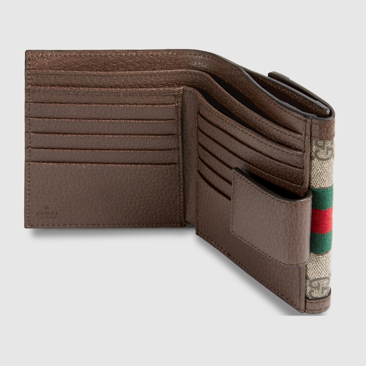 ophidia french flap wallet
