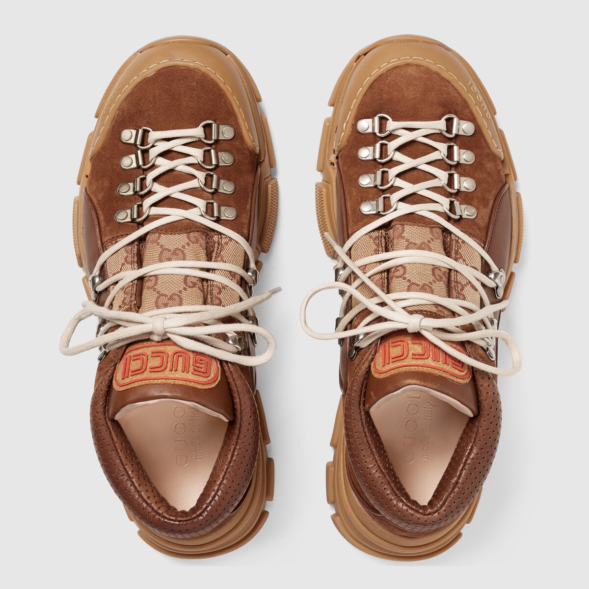 gucci flashtrek beige