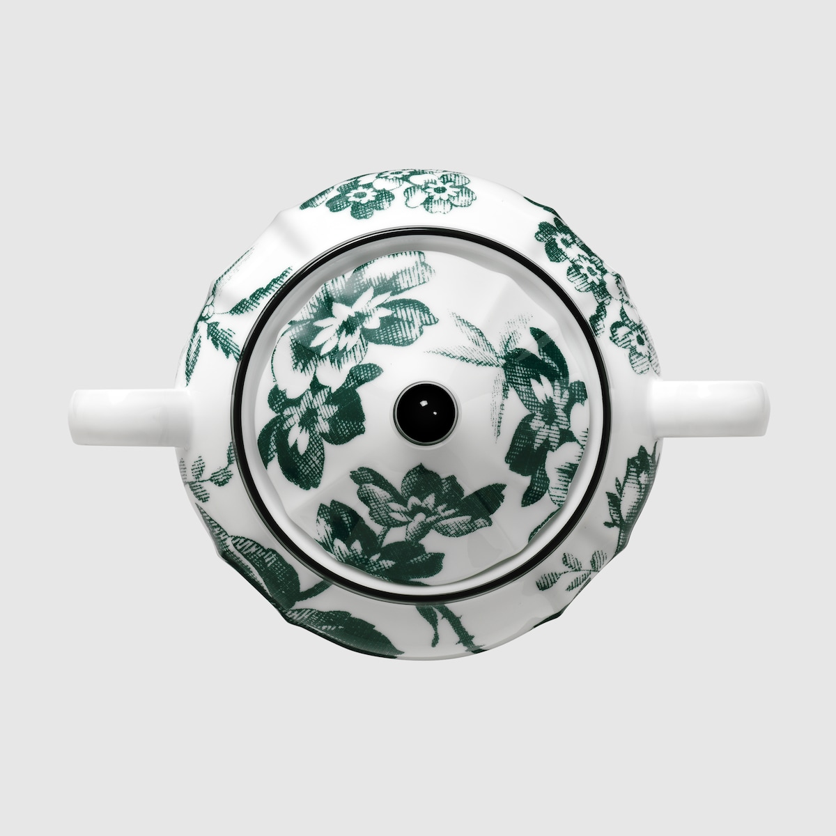 Green Herbarium Sugar Bowl - thumbnail 4