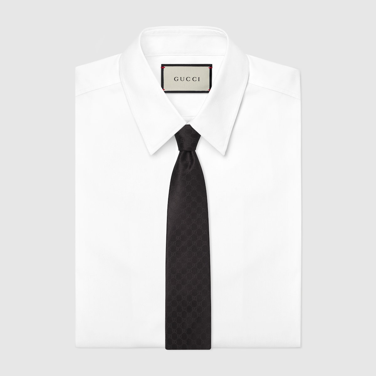 GG silk tie in black | GUCCI® US