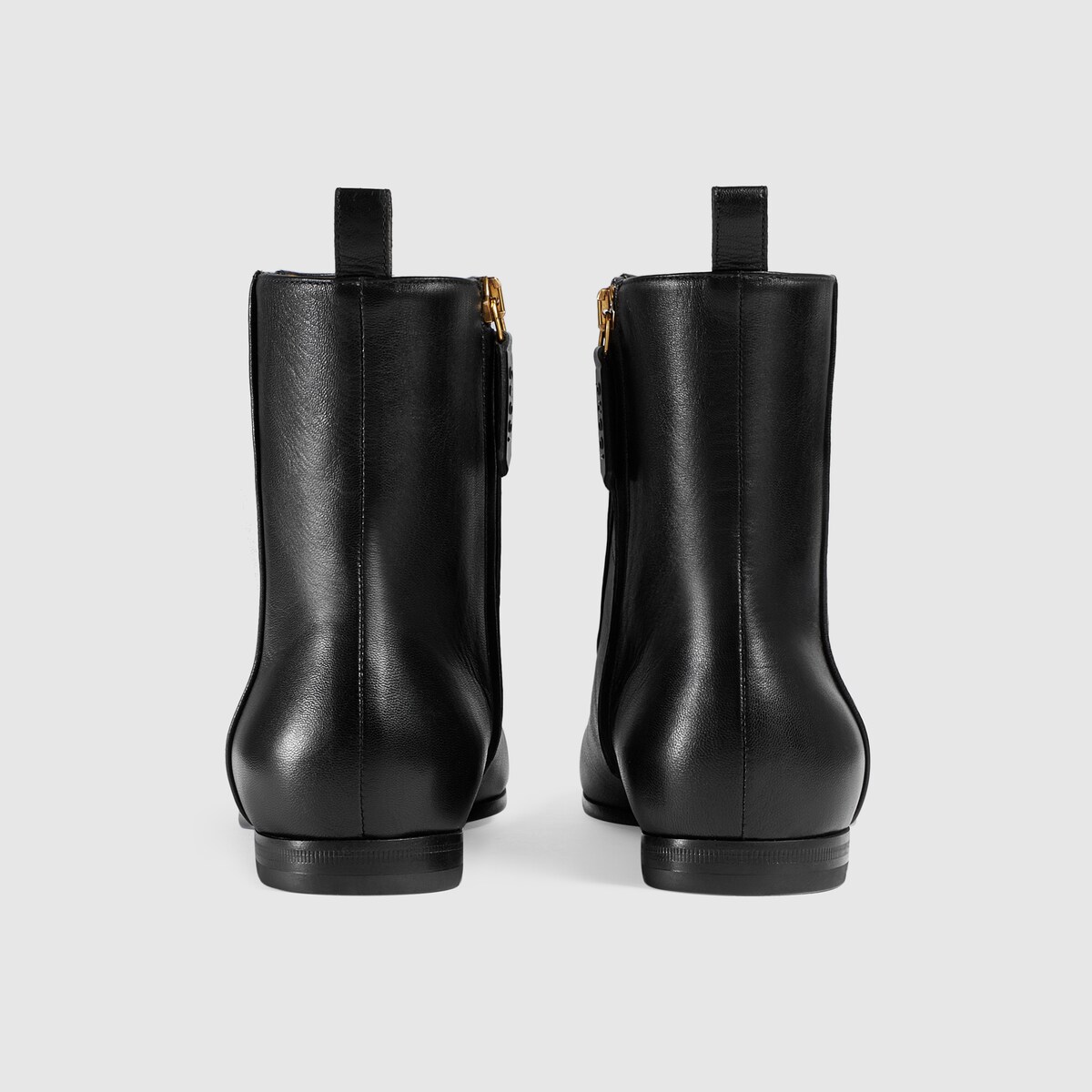 Gucci jordaan leather ankle boot discount