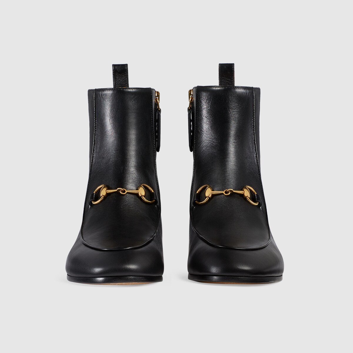 gucci jordaan leather ankle boot