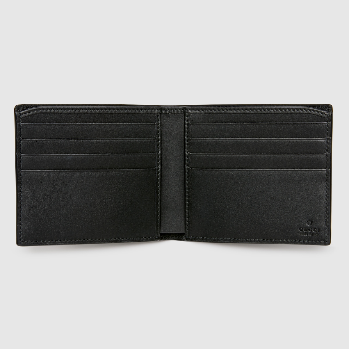 Kingsnake print bi-fold wallet in GG Supreme | GUCCI® US