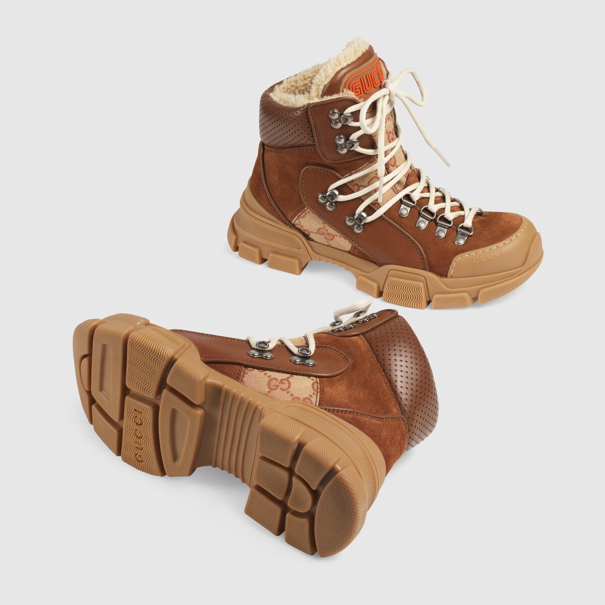 gucci flashtrek high top sneakers