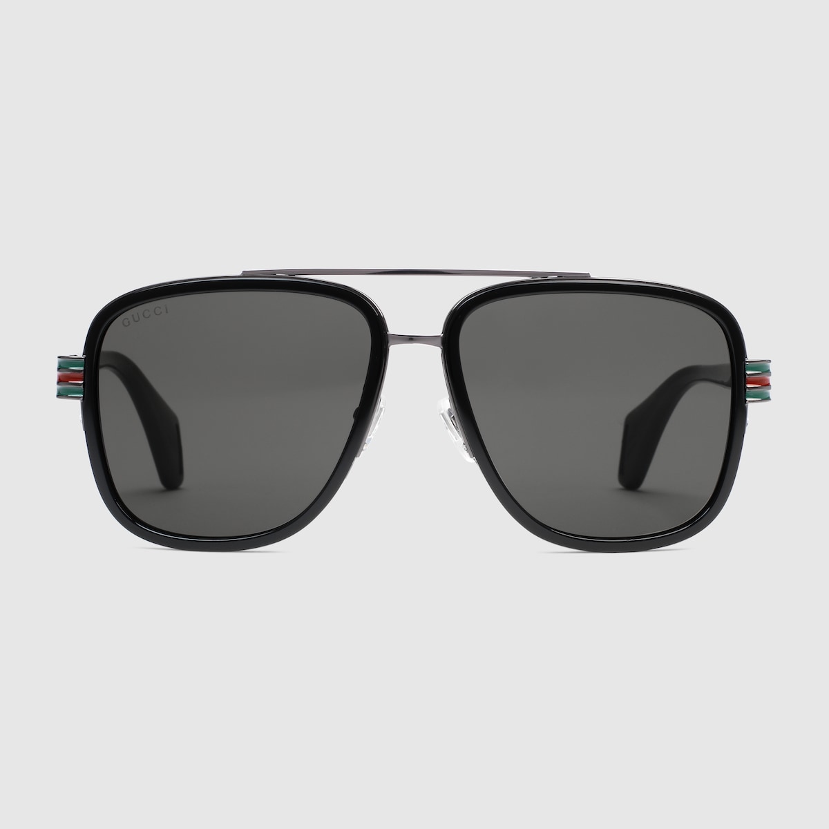 Gucci men's clearance aviator acetate sunglasses