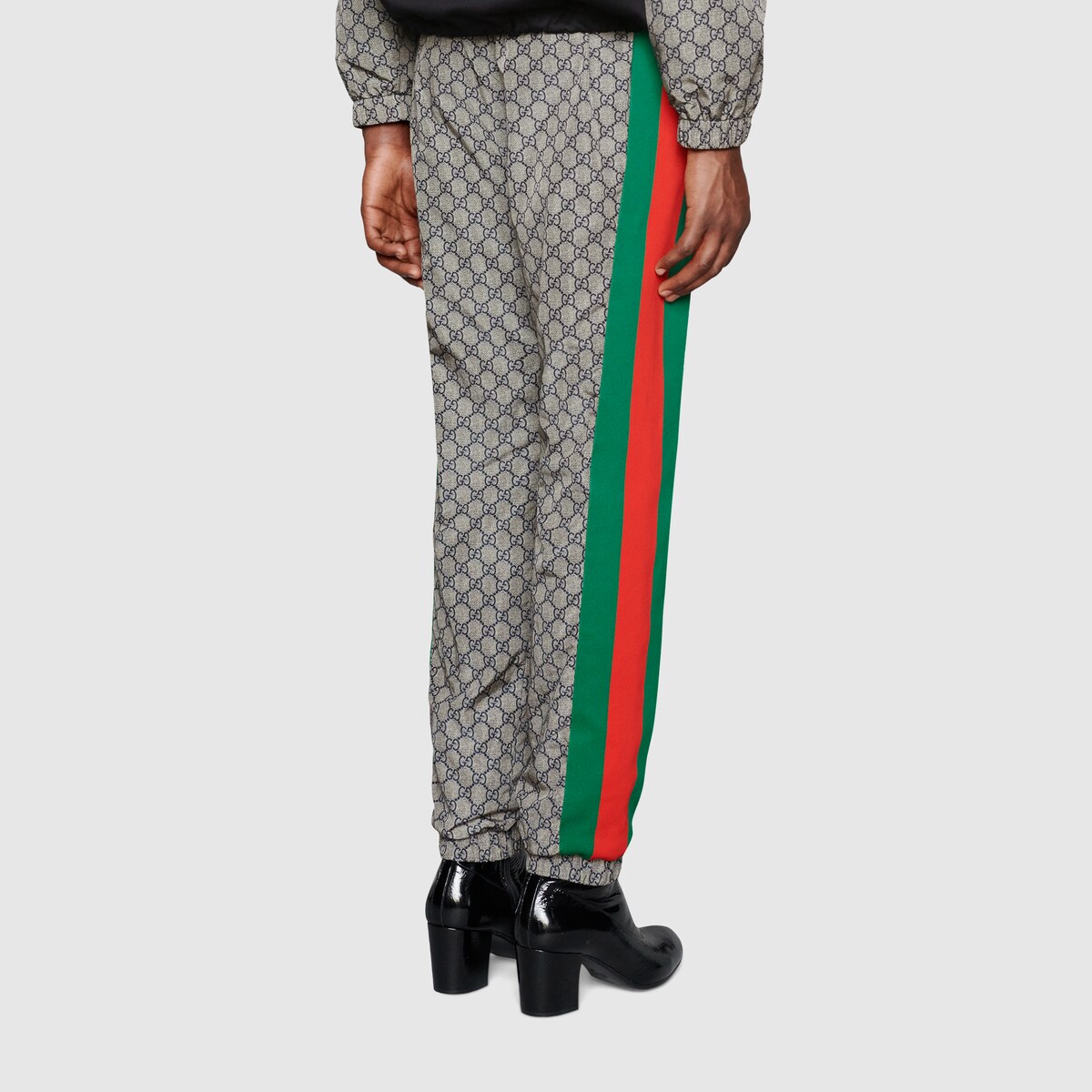 gucci gg canvas jogging pant