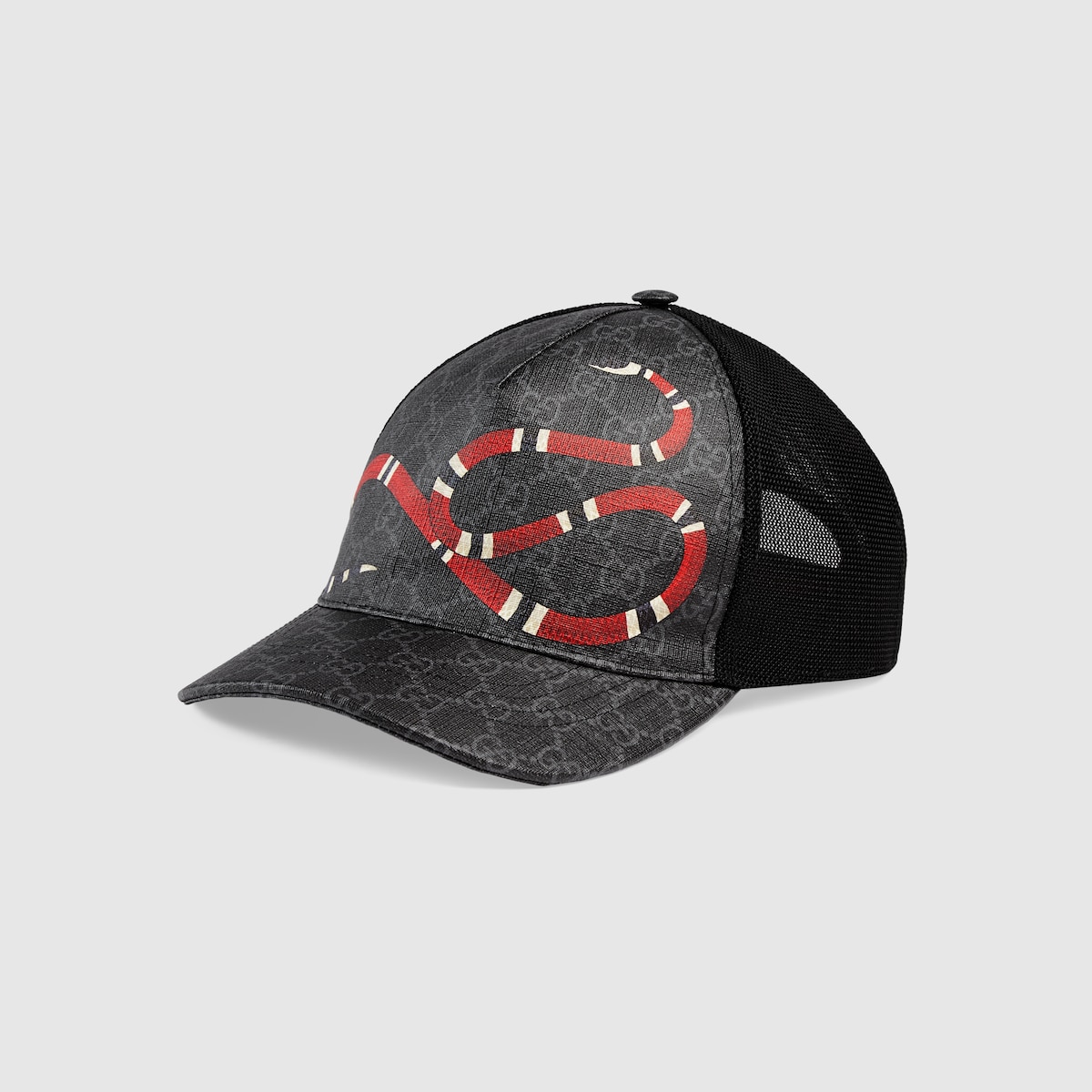 Gucci キングスネーク プリント GGスプリーム ベースボールハット Detail 2