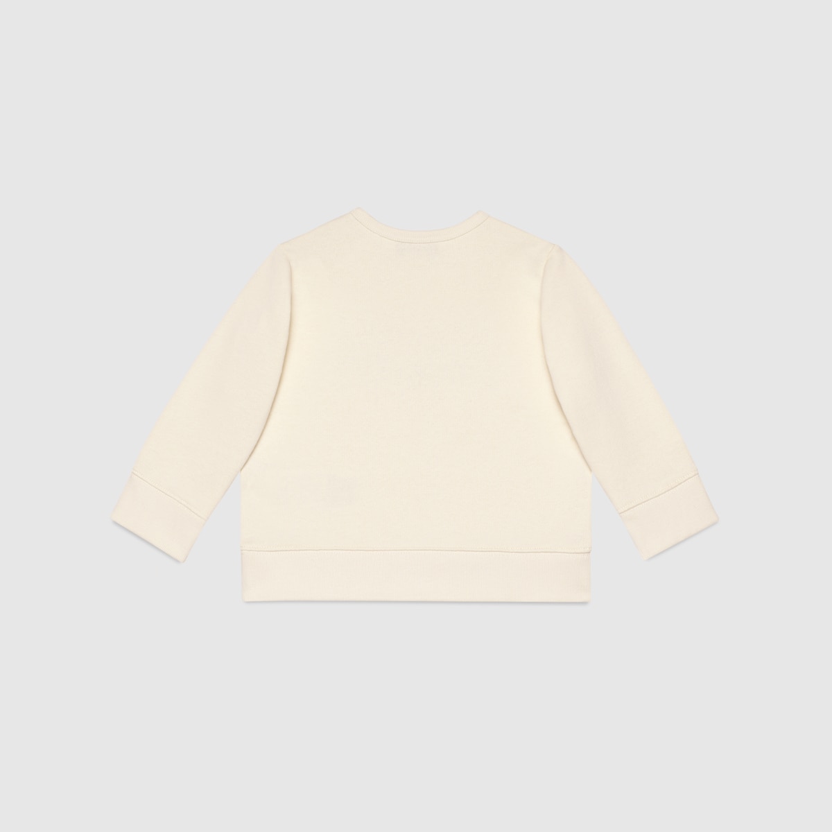 GUCCI ロゴ スウェット　ベビー White Cotton Baby Sweatshirt With Gucci Logo & Hood | GUCCI® US