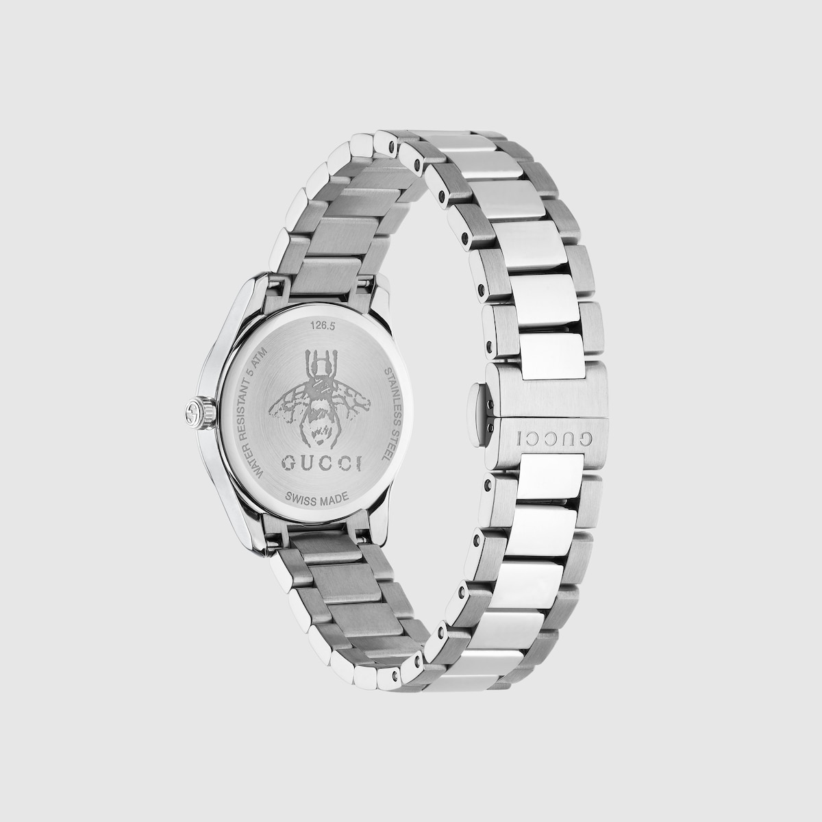 G-Timeless-Uhr, 27 mm in Edelstahl | GUCCI® DE