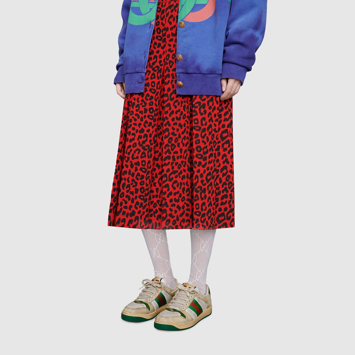 basket gucci fourrure