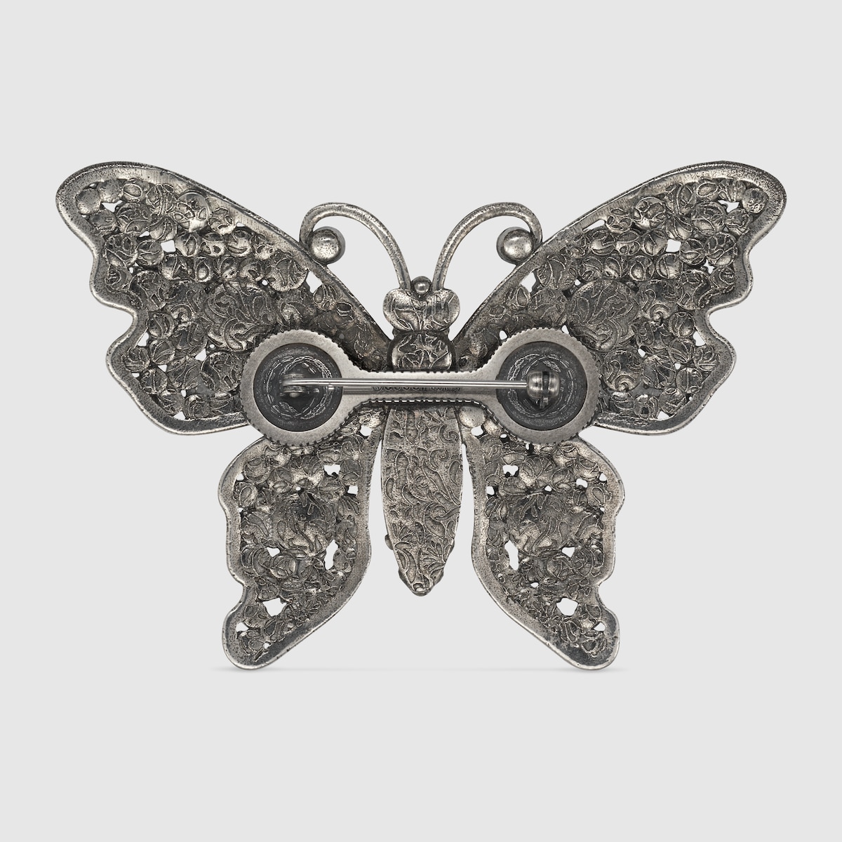 gucci 19春夏女士水晶铆钉蝴蝶胸针 503935 j3f78 8162 1周左右发货