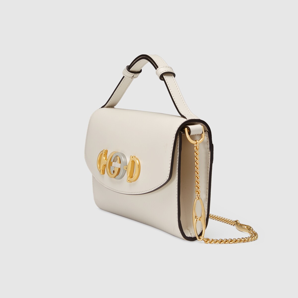 gucci zumi smooth leather mini bag