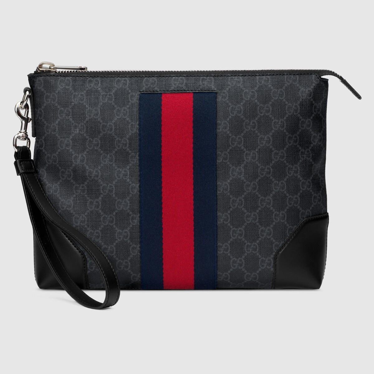 all black gucci man bag