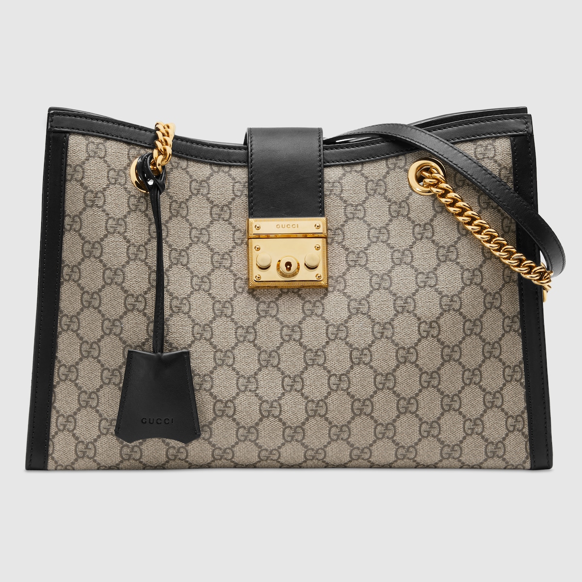 【GUCCI】GG SUPREME PADLOCK HANDBAG Padlock medium tote bag in GG supreme | GUCCI® CA