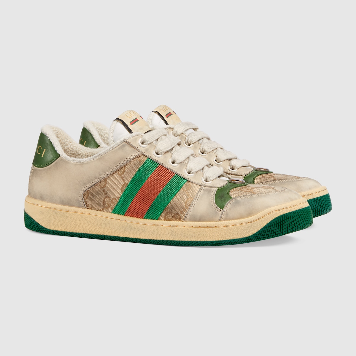 Gucci red and green trainers online