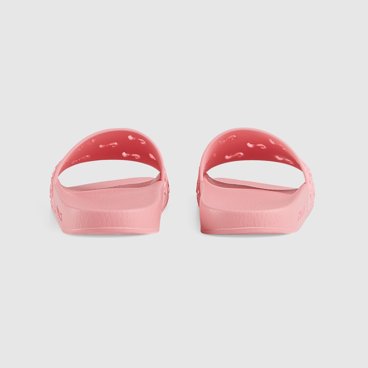 Pink Rubber Women's GG Slide Sandal | GUCCI® 香港