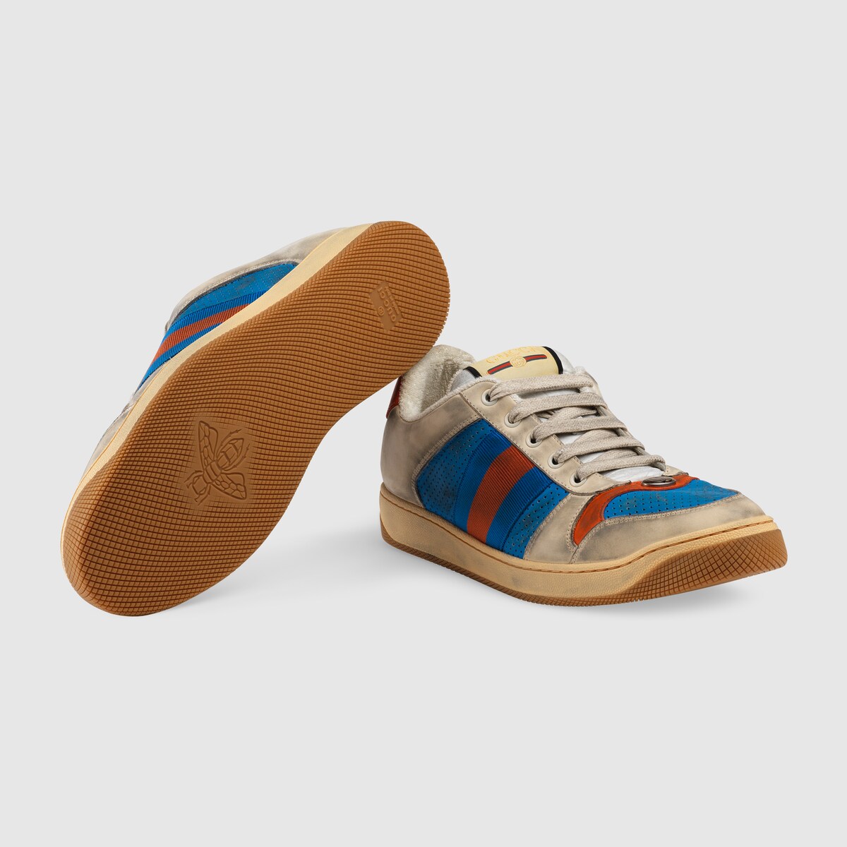 men's screener leather sneaker