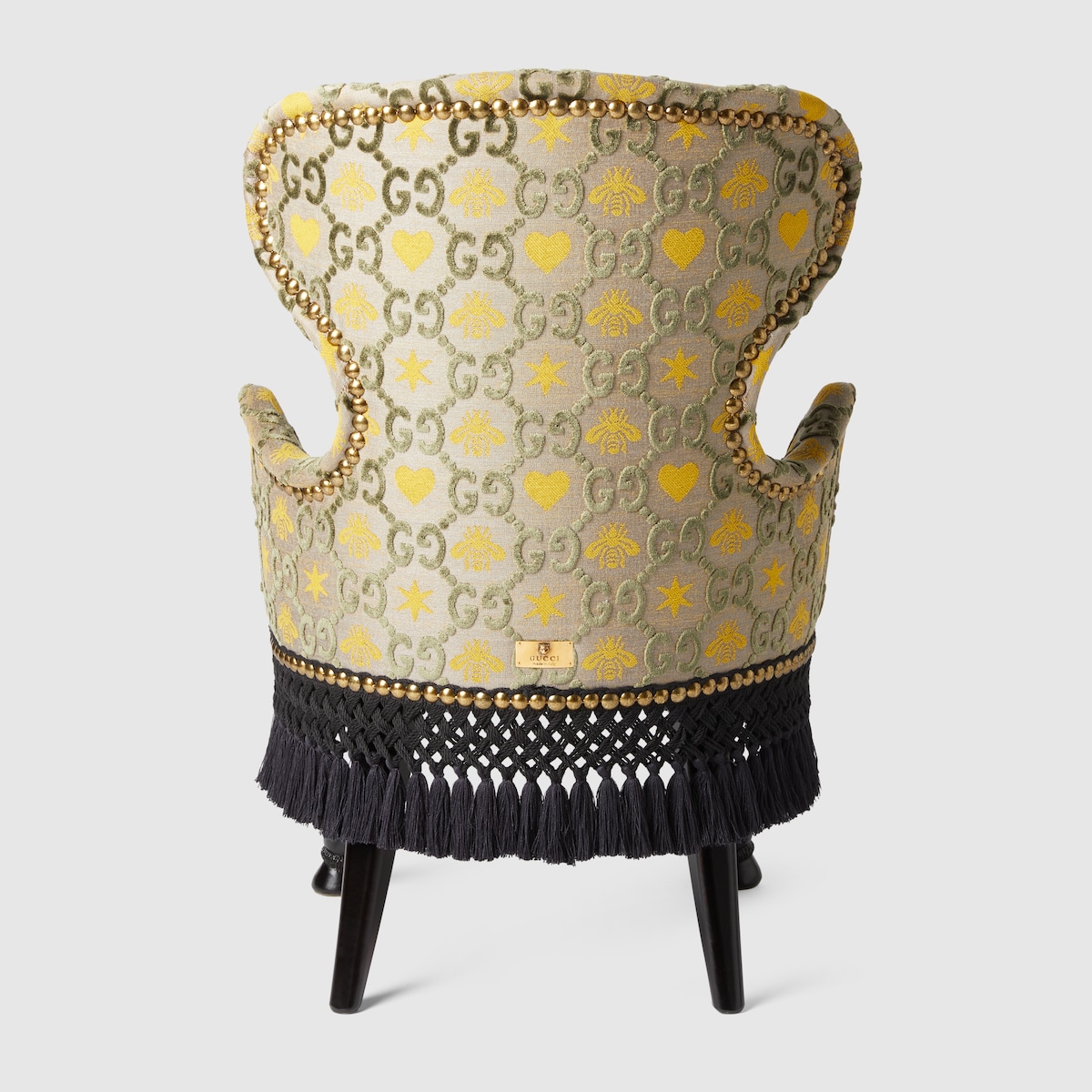 Green GG Jacquard Armchair | GUCCI® UK