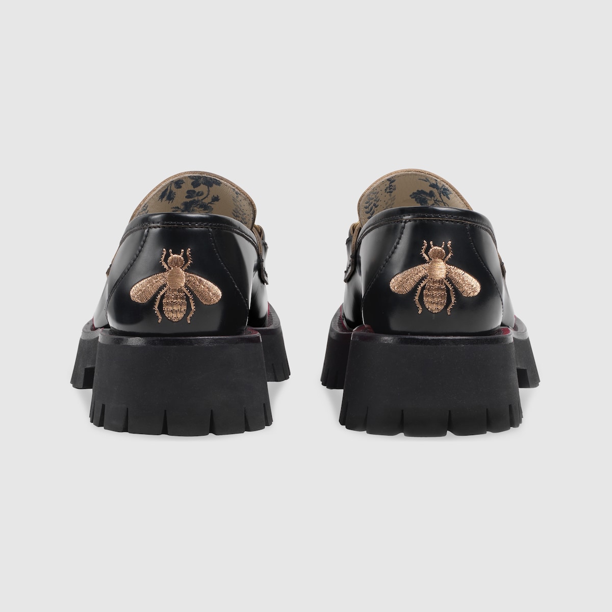 Gucci men's bee loafers store