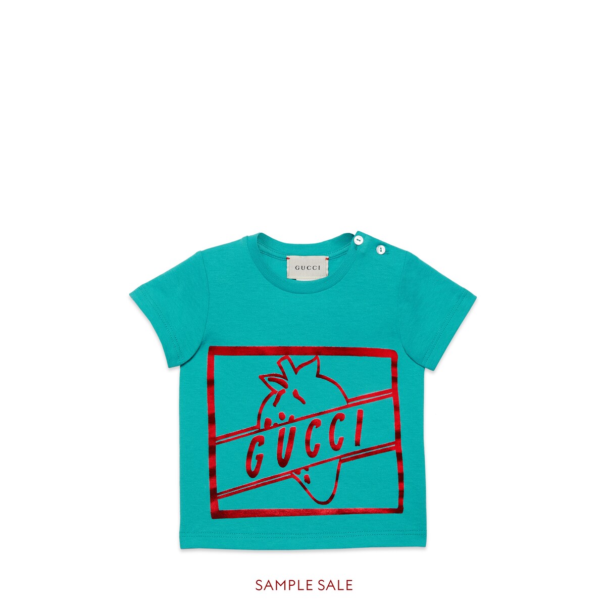 gucci strawberry t shirt
