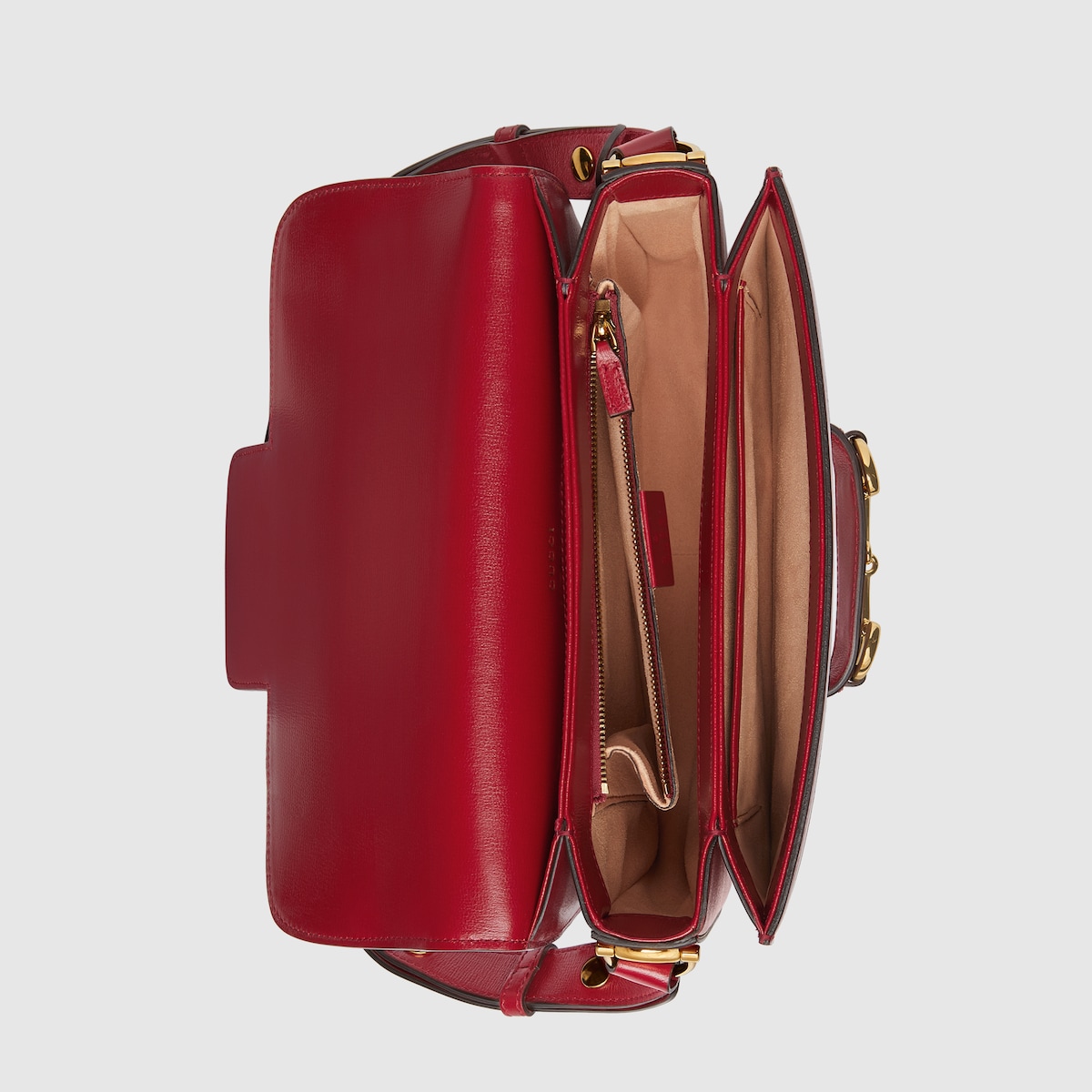 Gucci red outlet leather tote