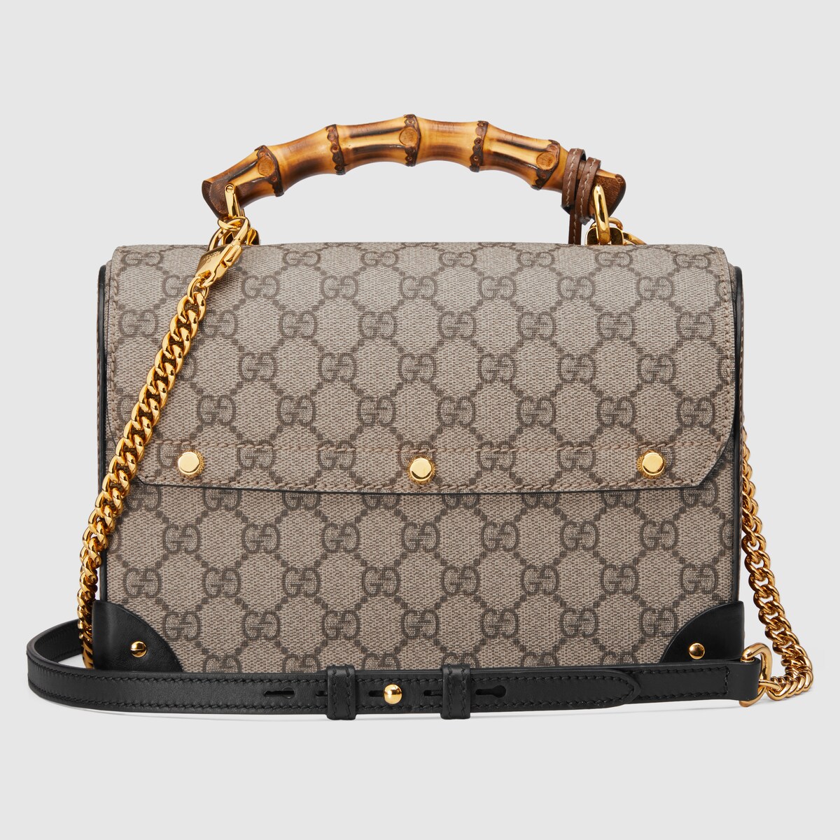 GG Supreme Padlock Small Bamboo Shoulder Bag GUCCI® TR