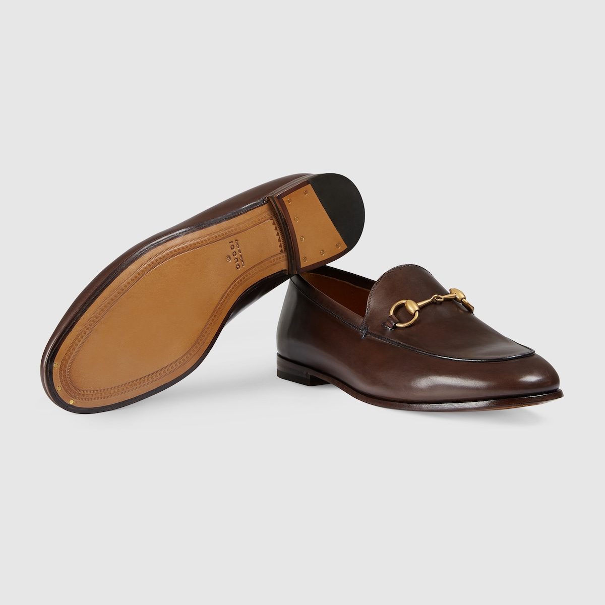 Gucci jordaan leather loafer womens shop