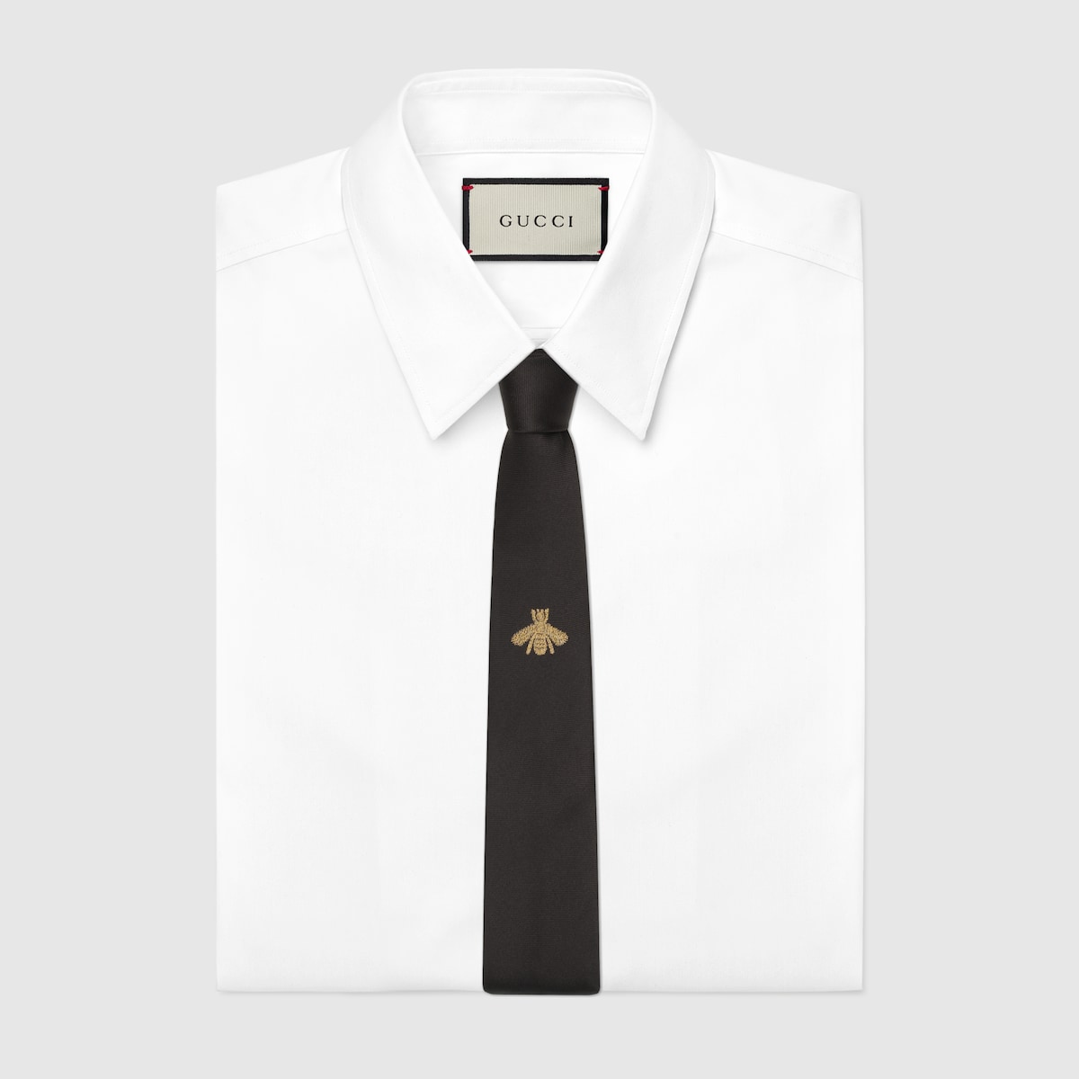 Gucci bee shirt white online