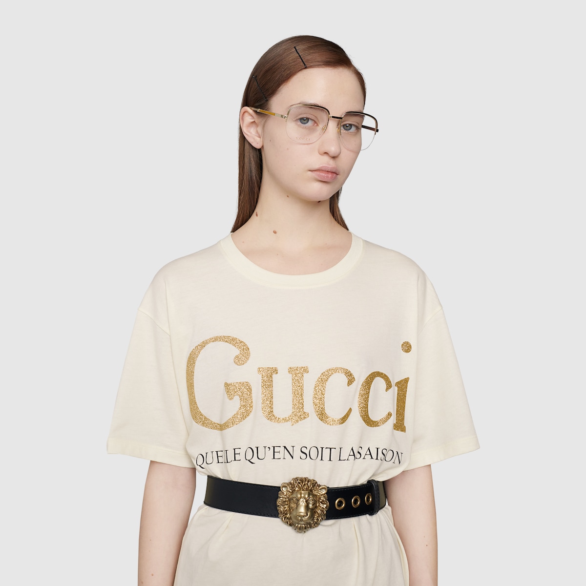 gucci glitter blouse