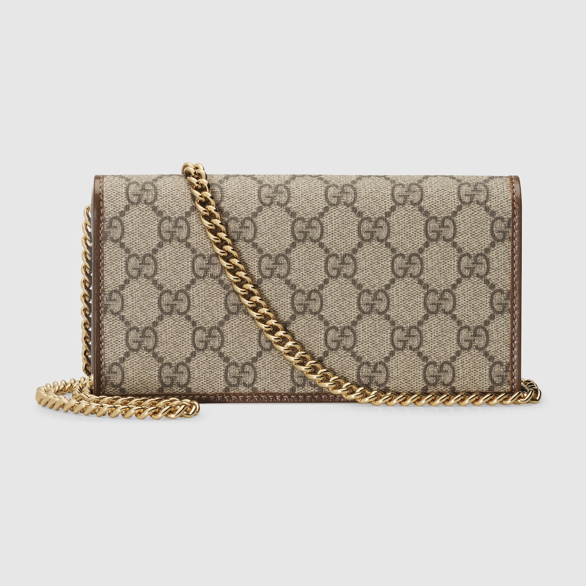 Gucci Horsebit 1955 Brieftasche mit Kettenriemen in GG Supreme GUCCI DE