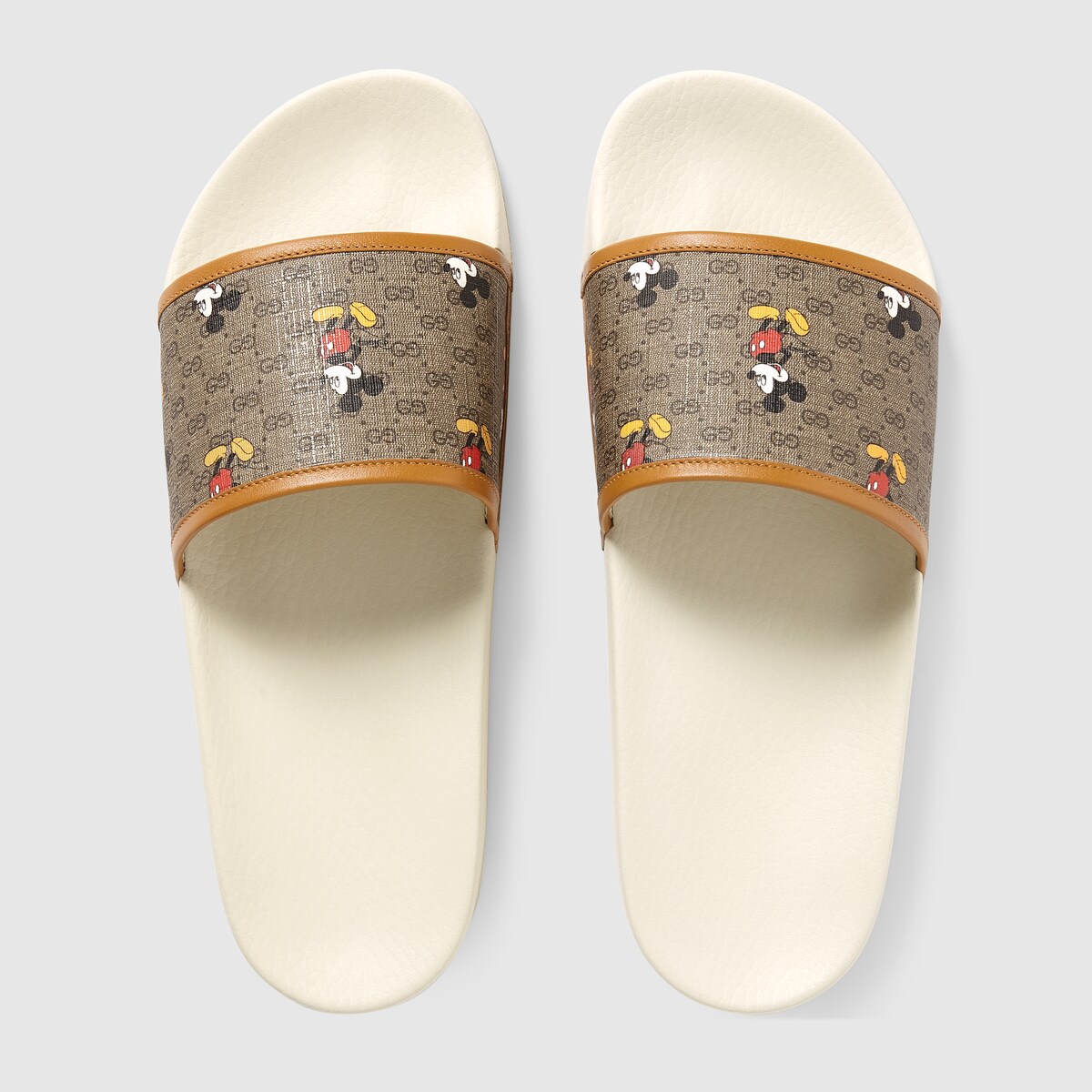 Beige Men's GG Disney x Gucci slide GUCCI® AE
