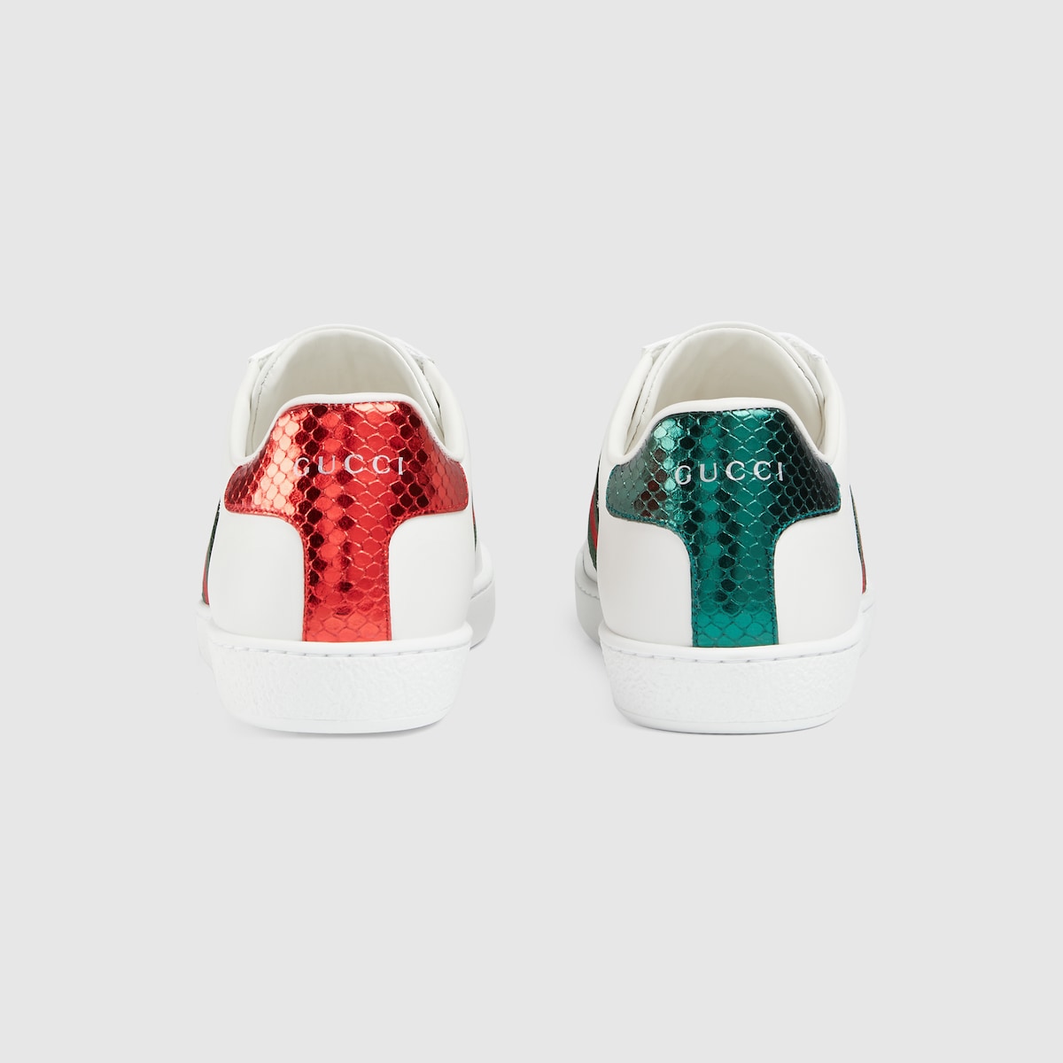 Women's Gucci Ace sneaker with bee in white leather | GUCCI® US Women's Gucci Ace sneaker with bee in white leather | GUCCI® US