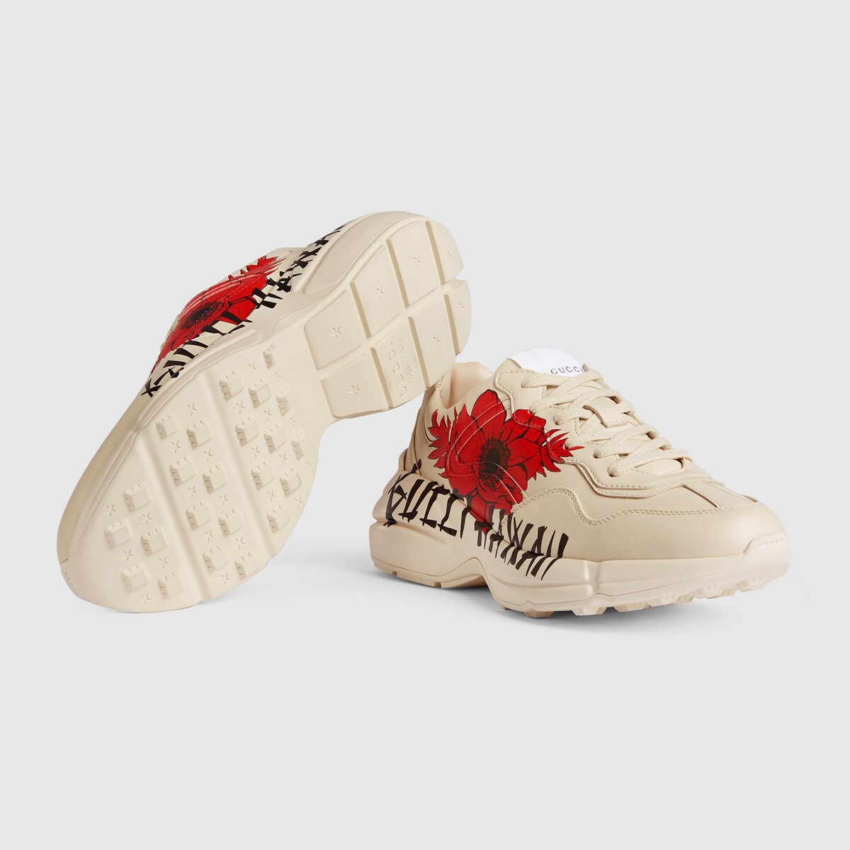 women's gucci rhyton fashion sneakers