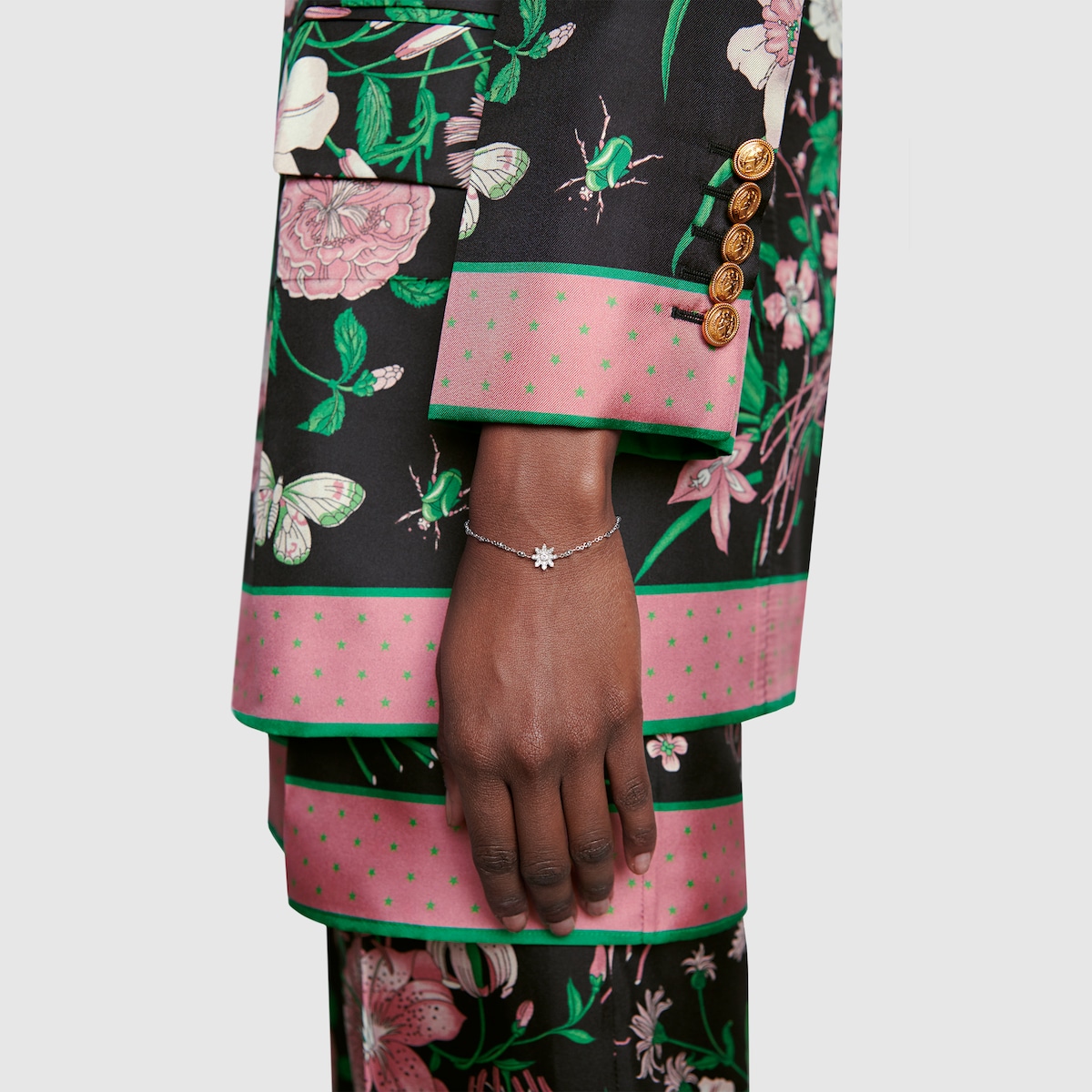 Gucci sales flora bracelet