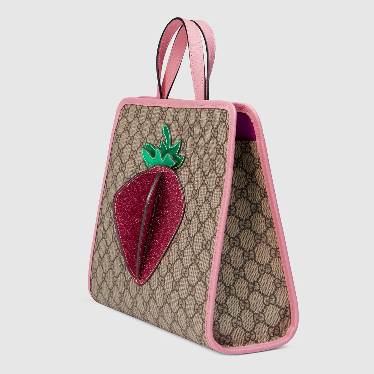 gucci strawberry padlock bag