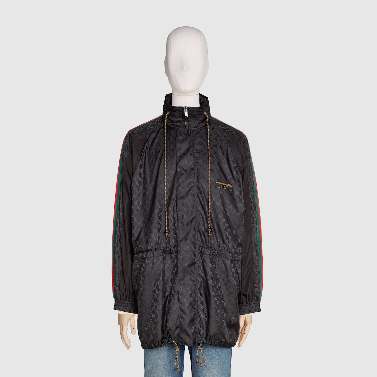 Gucci gg jacquard outlet nylon jacket