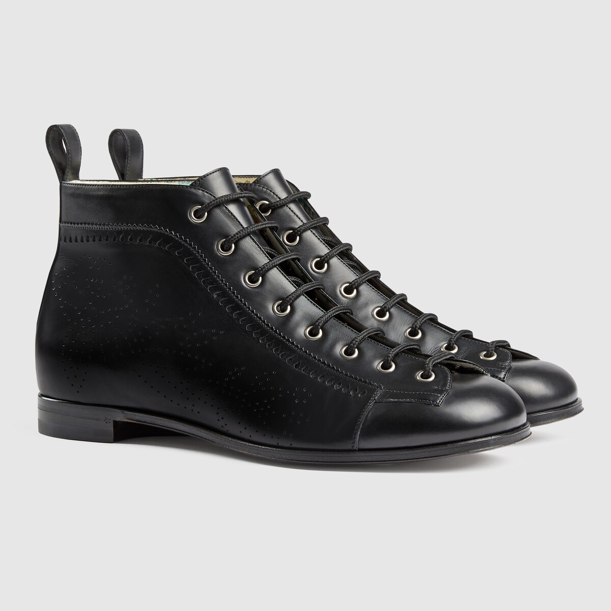 men's gucci boots with buckle