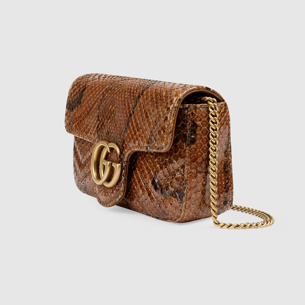 gucci marmont python bag