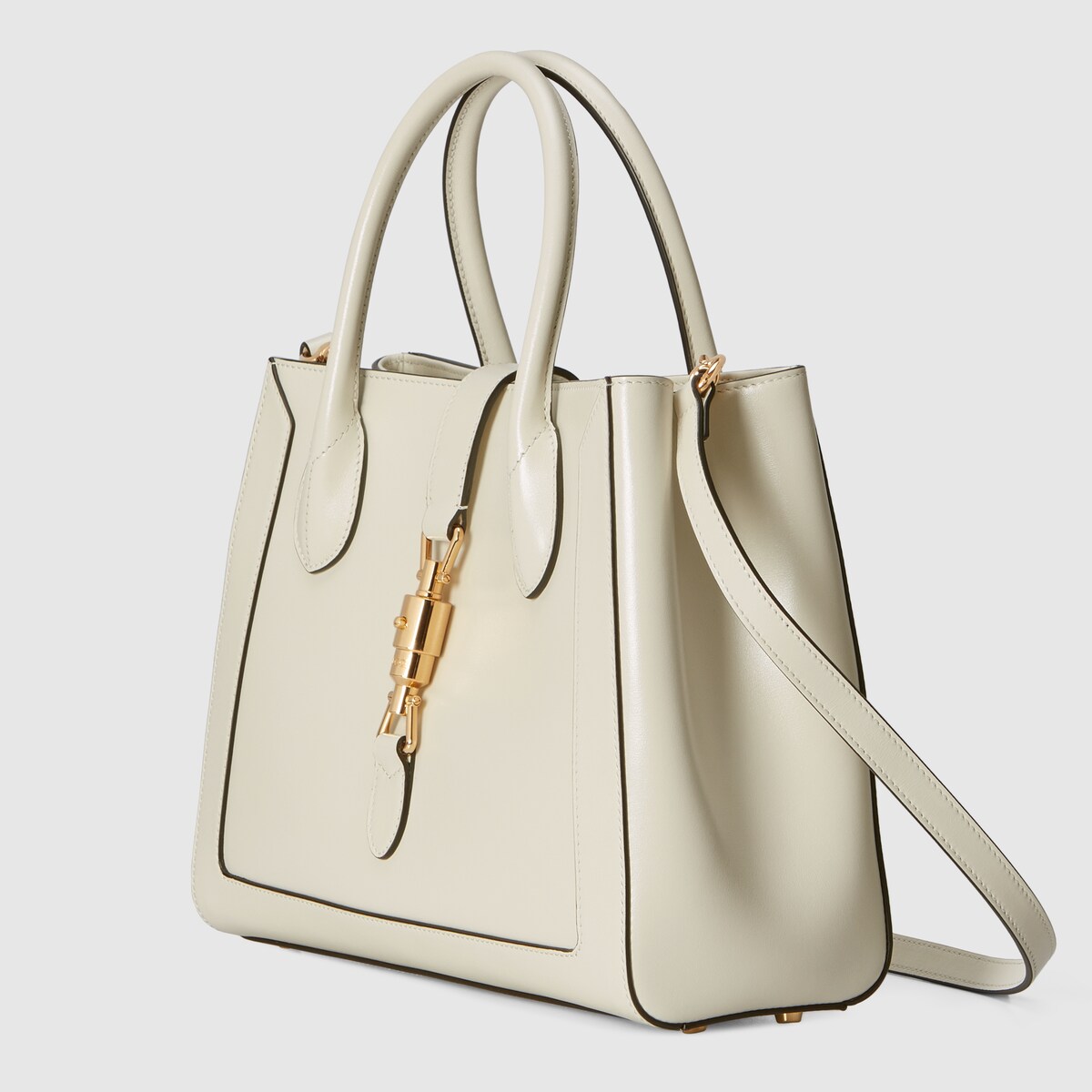 Bolso tote mediano Jackie 1961 en piel blanca GUCCI® ES