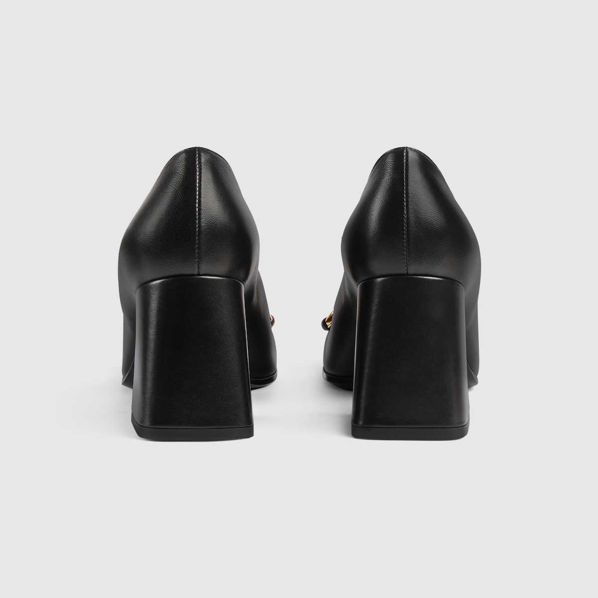 Gucci block heel pump sale