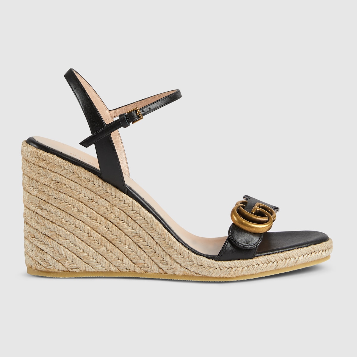 Gucci women's leather espadrille sandals sale