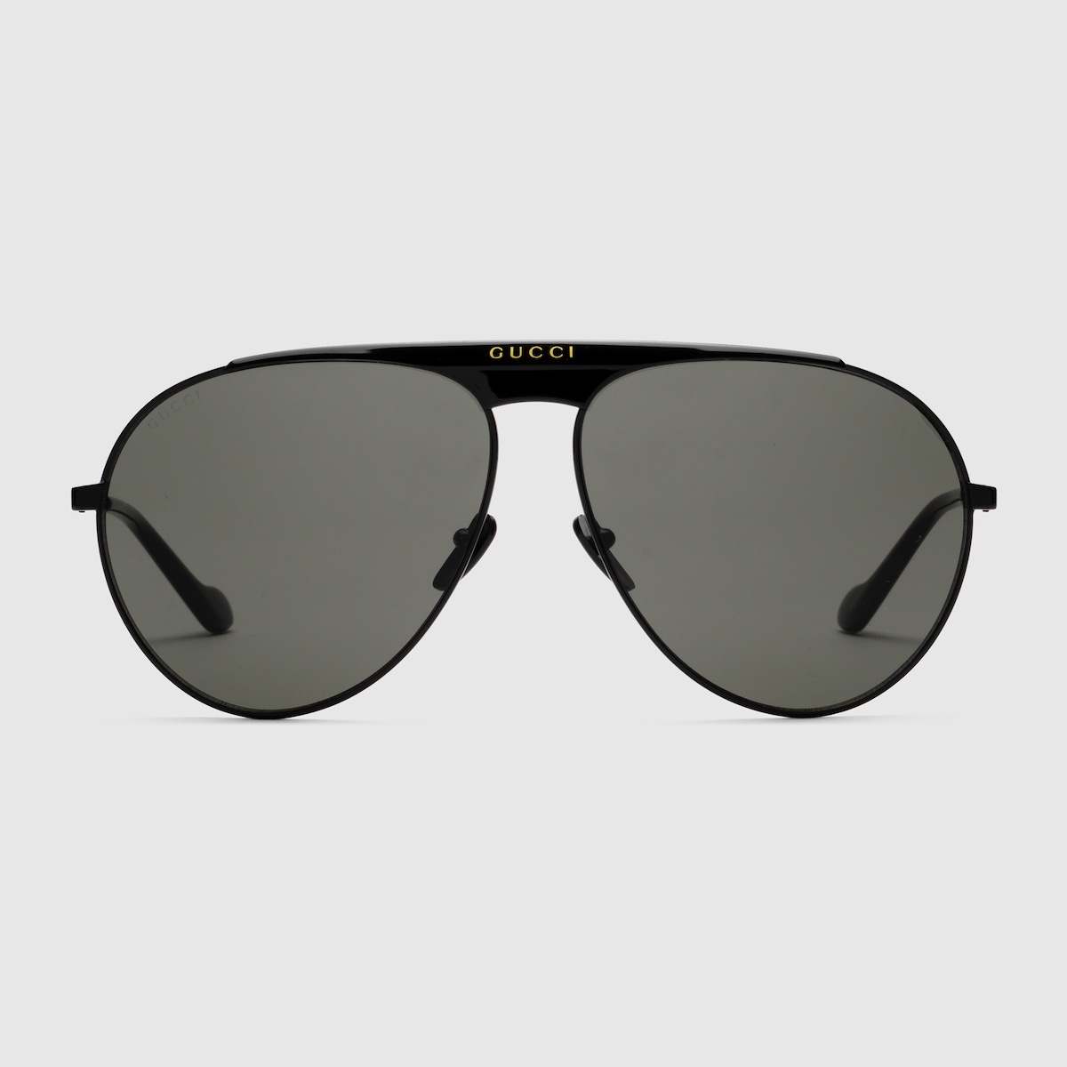 Gafas de sol de aviador en negro y gris GUCCI ES
