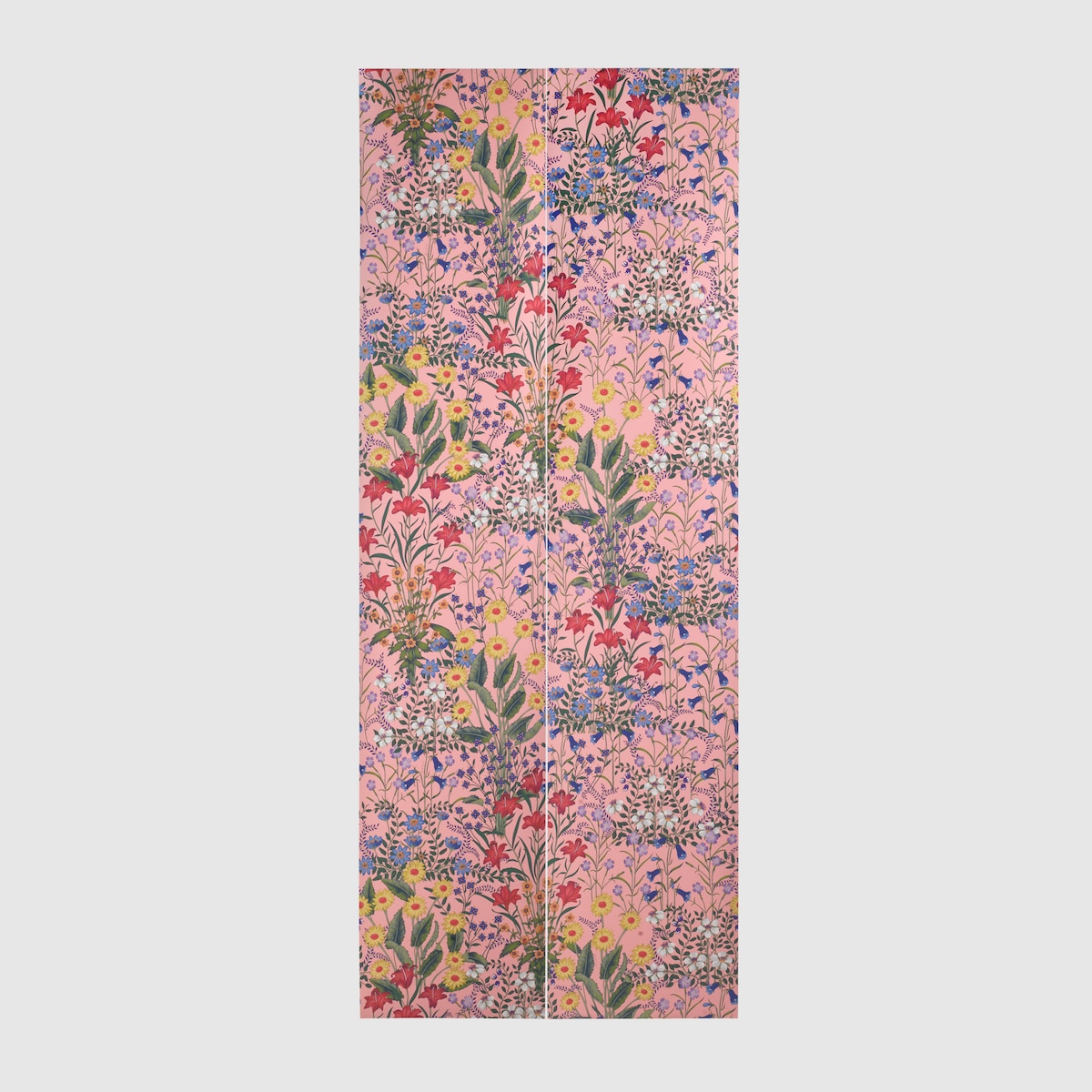 New Flora print wallpaper in light blue New Flora print - thumbnail 6