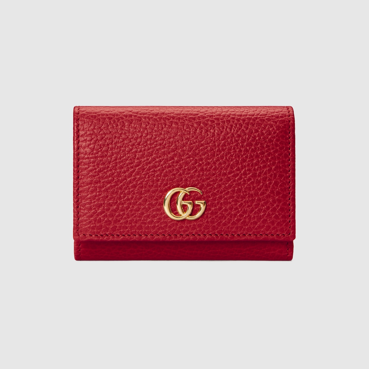 gucci gg marmont wallet red