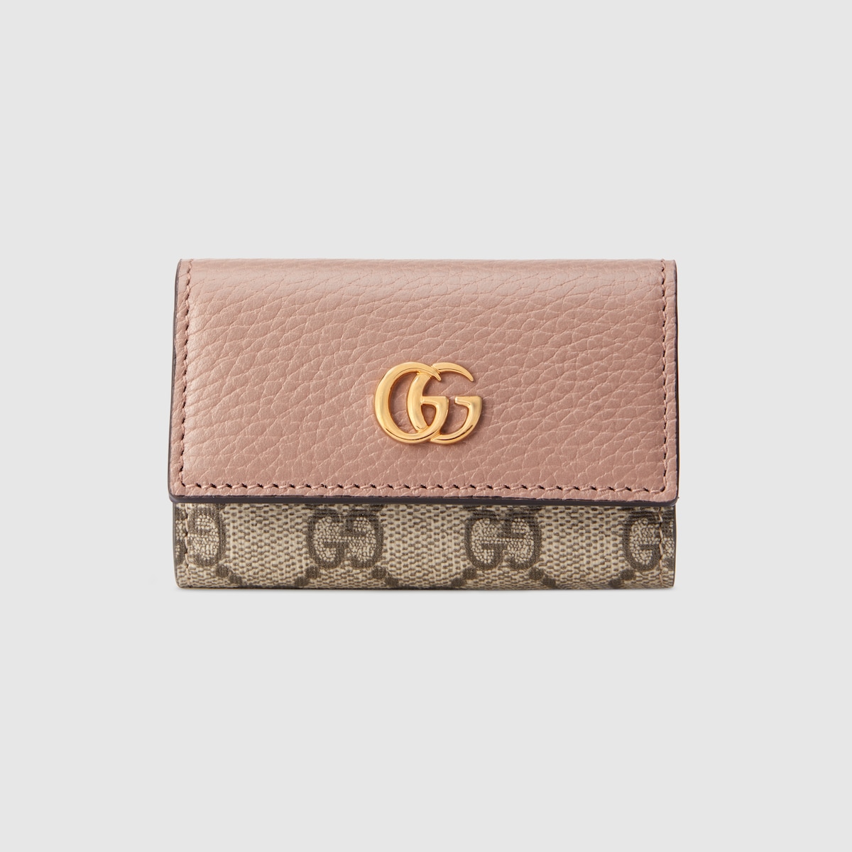 【低価新作登場】GUCCI マーモント︎コインケース、キーケース︎ベージュピンク︎直営店購入 キャラクターグッズ