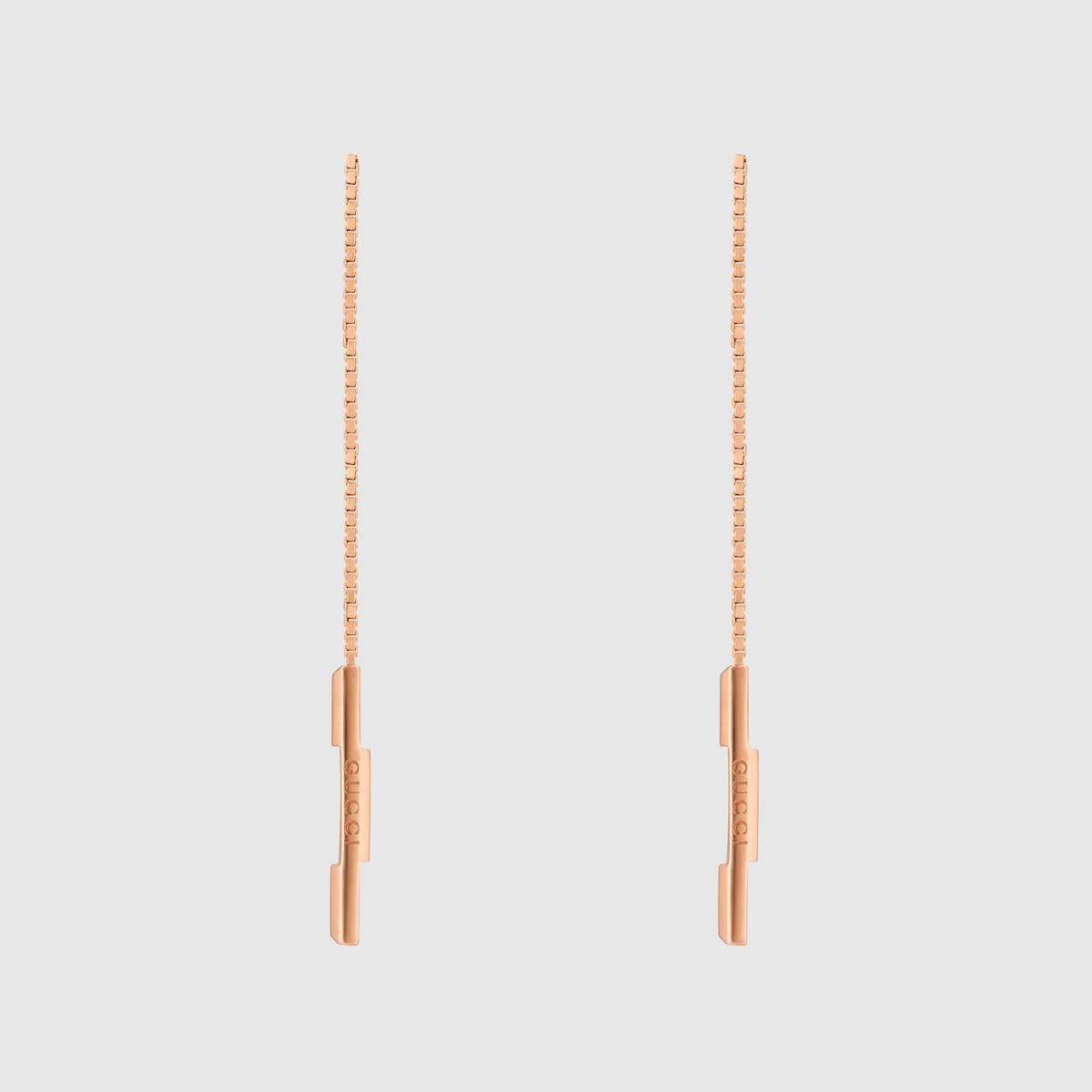 GUCCI ゴールドトーン チェーン ピアス 662115_J8500_5702_001_100_0000