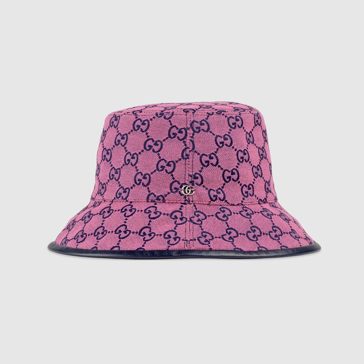 Pink GG Multicolor canvas fedora GUCCI® US
